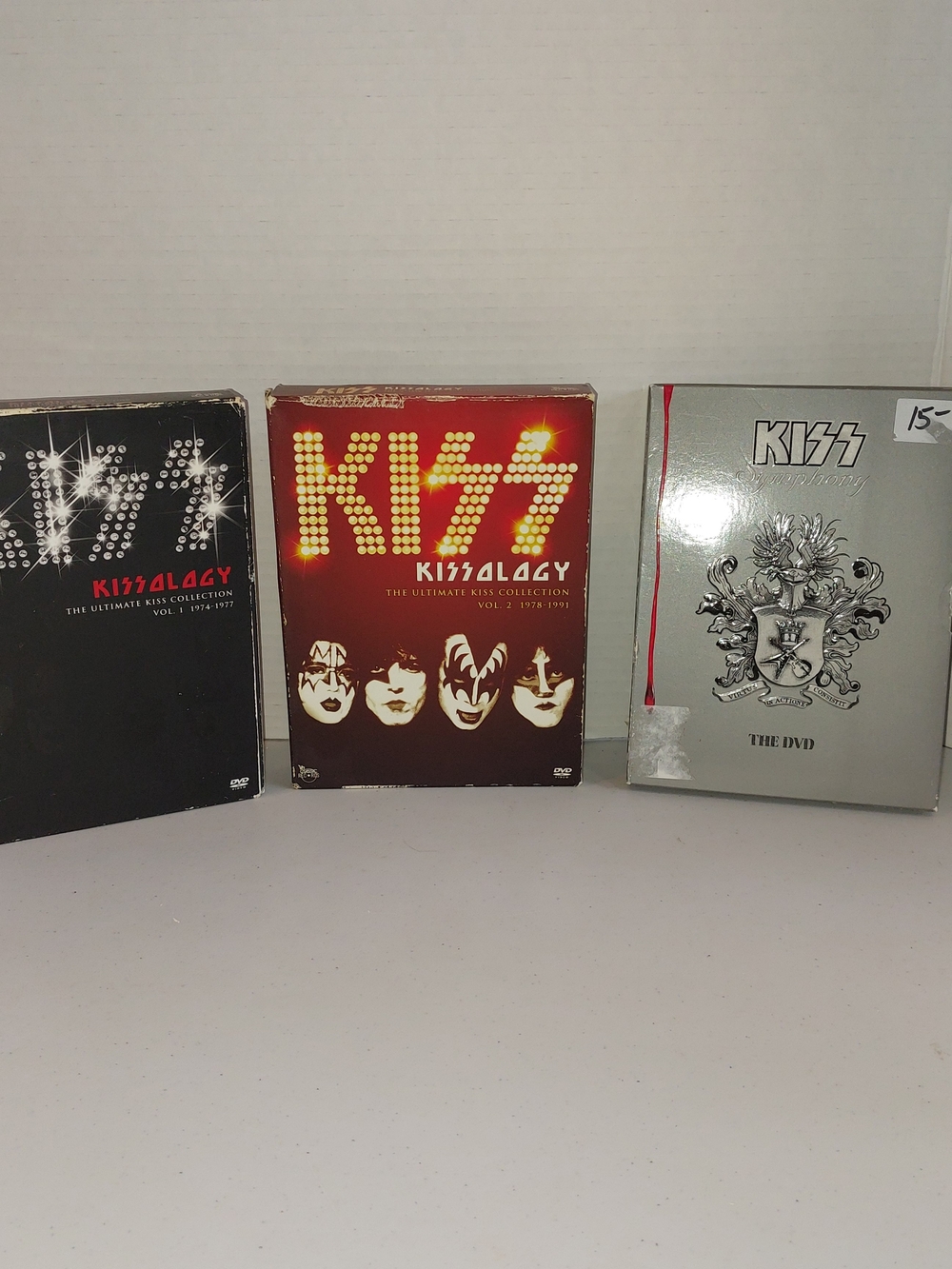 KISS Kissalogy 1 & 2 Music DVD with KISS Symphony DVD